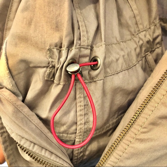 SALE! π OLSEN short utility Trench Coat with embroidery π - Picture 13 of 13